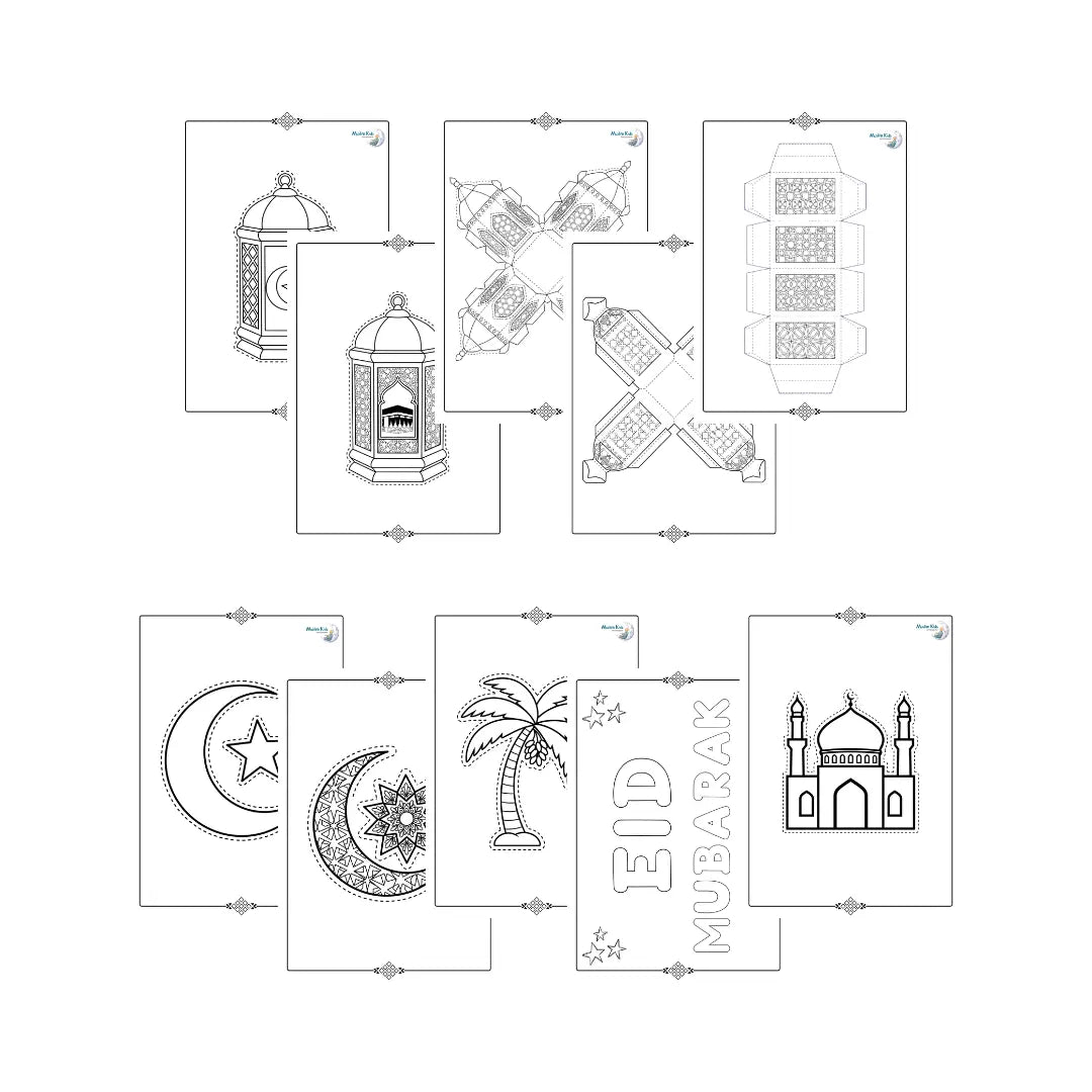 Kostenlose Ramadan Ausmalbilder | Deine perfekte Freebie-Aktion für ruhige Fastentage
