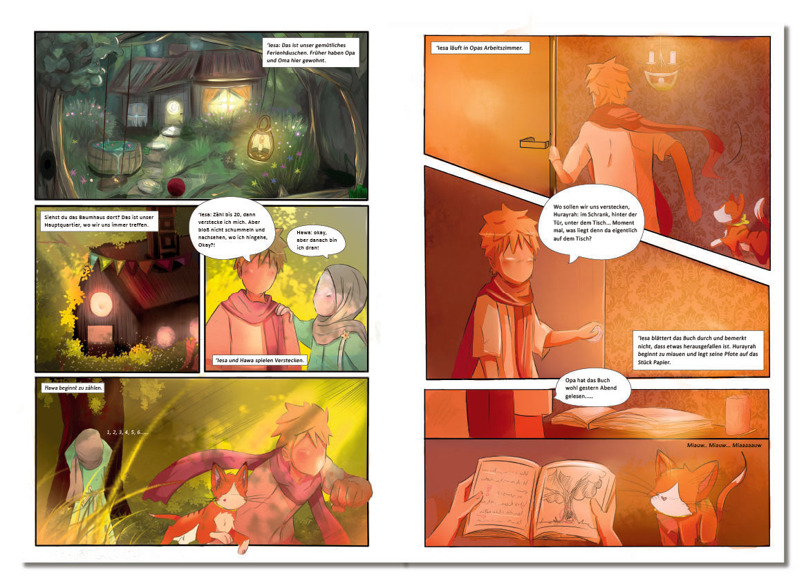 Islamischer Comic – Die Abenteuer von ʿIesa & Hawa (B-Ware)