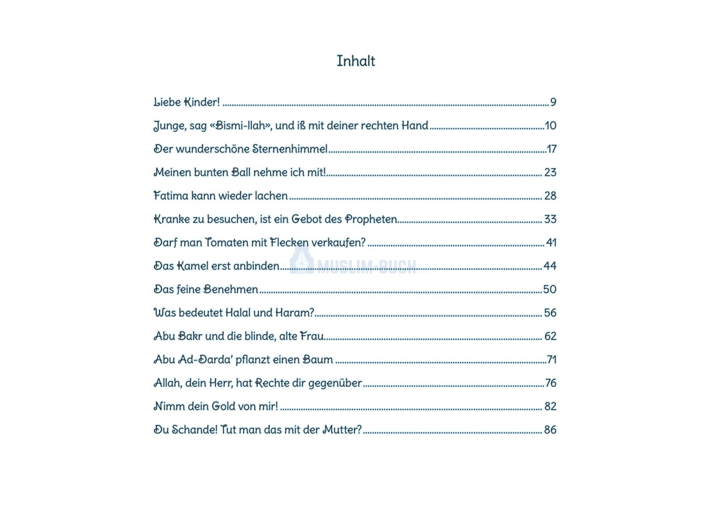 Gutenachtgeschichten für unsere kleinen Muslime