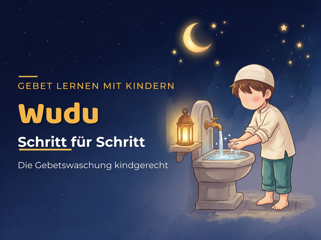Wudu Schritt für Schritt: die Gebetswaschung kindgerecht erklärt