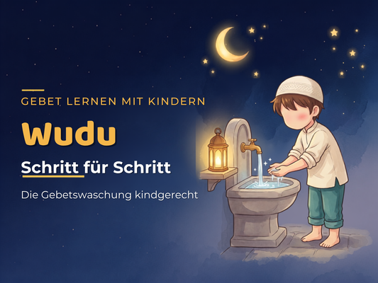 Wudu Schritt für Schritt: die Gebetswaschung kindgerecht erklärt