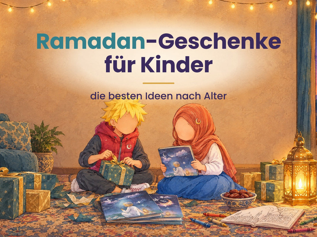 Ramadan-Geschenke für Kinder – ʿIesa und Hawwa packen Ramadan-Geschenke und Bücher aus