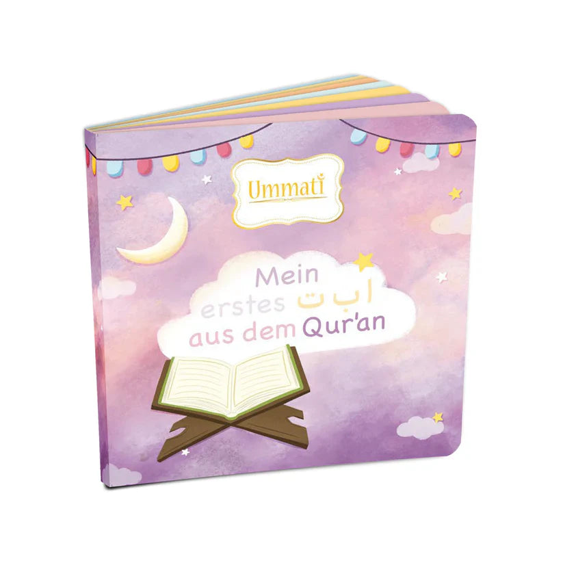 Mein erstes Alif Ba Ta aus dem Quran – arabisches Buchstabenbuch für Kinder, Cover