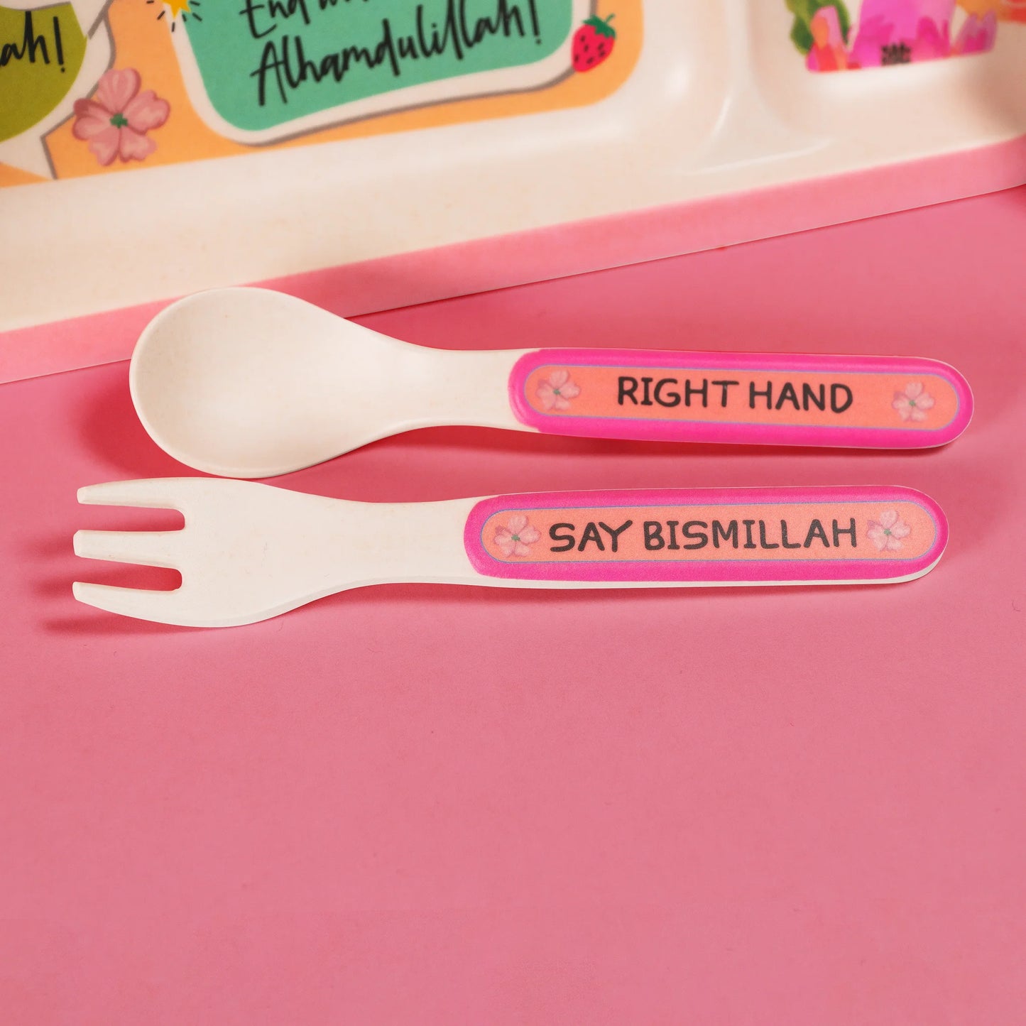 Super Muslimah Kinder-Geschirrset (5-teilig)