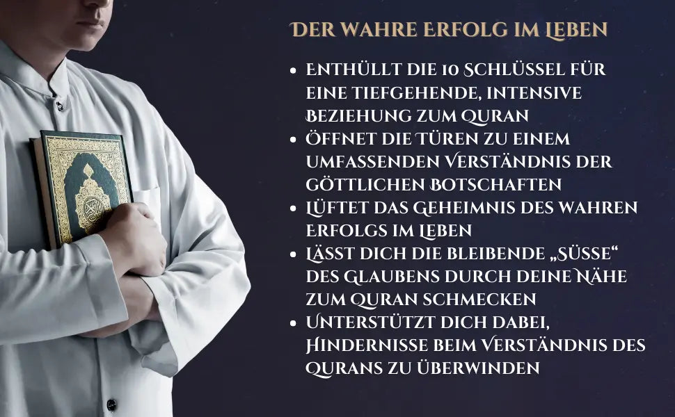 Der Schlüssel zum Erfolg: Wie du durch eine tiefe Verbindung zum Quran deinen Iman nachhaltig stärkst