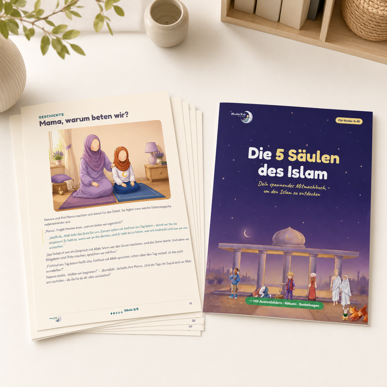 Die 5 Säulen des Islam – Mitmachheft zum Ausdrucken (PDF)