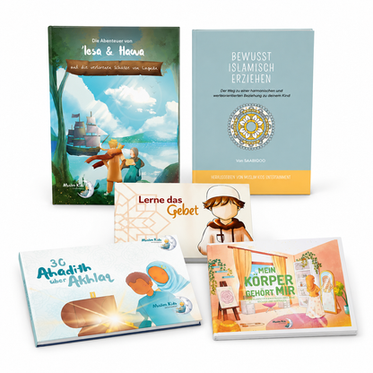Muslim Kids Medium Lernpaket — fünf islamische Titel für Kinder und Eltern