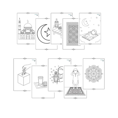 Kostenlose Ramadan Ausmalbilder | Deine perfekte Freebie-Aktion für ruhige Fastentage