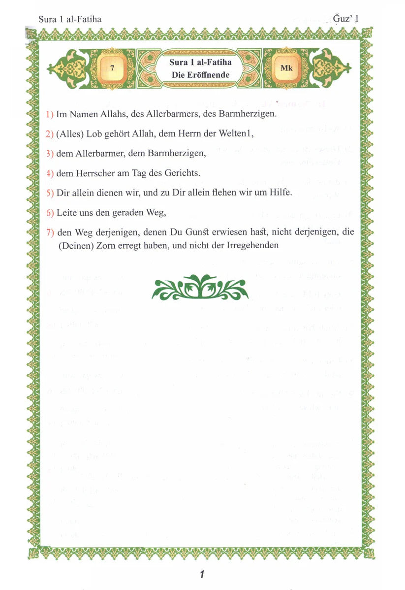 Der edle Quran