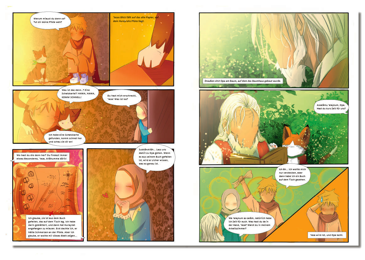 Islamischer Comic – Die Abenteuer von ʿIesa & Hawa (B-Ware)