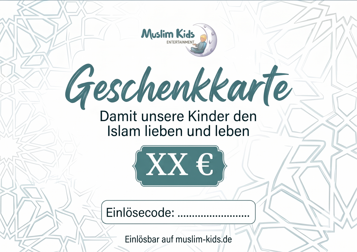 Muslim Kids Gutschein