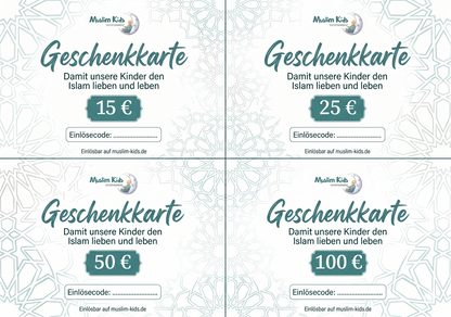 Muslim Kids Gutschein