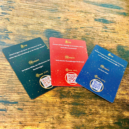 3er Luxus-Geschenkset in edler Verpackung Quran Quizspiel