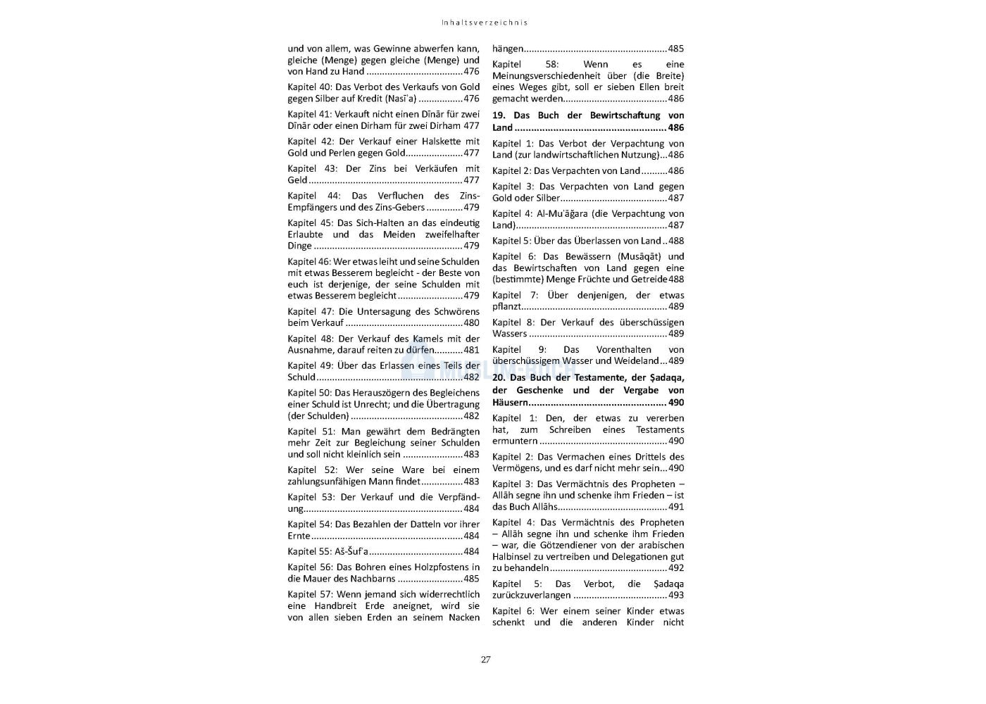 Sahih Muslim - von Imam Al-Hafiz Al-Mundiryy (Band 1)
