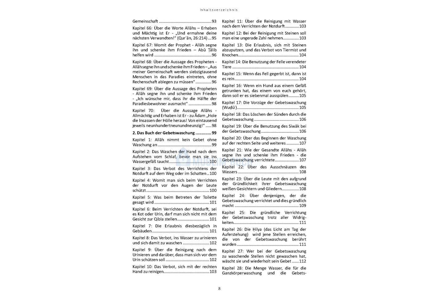Sahih Muslim - von Imam Al-Hafiz Al-Mundiryy (Band 1)