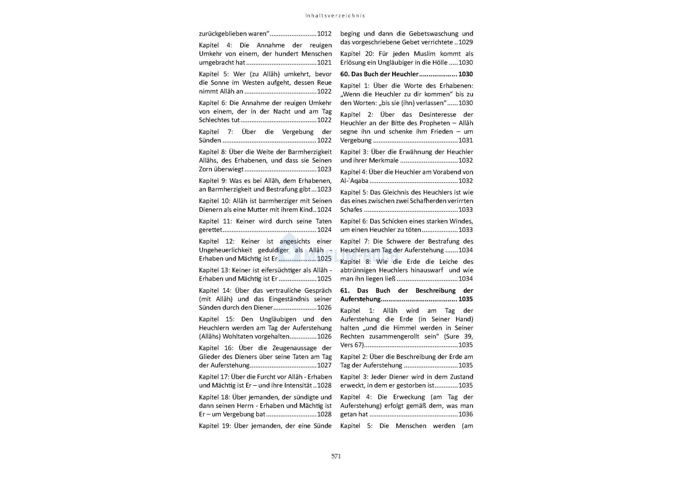 Sahih Muslim - von Imam Al-Hafiz Al-Mundiryy (Band 2)