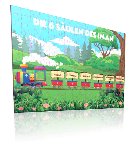 Säulen des Iman Kinder-Puzzle A3 - 192 Teile - Alter 5+