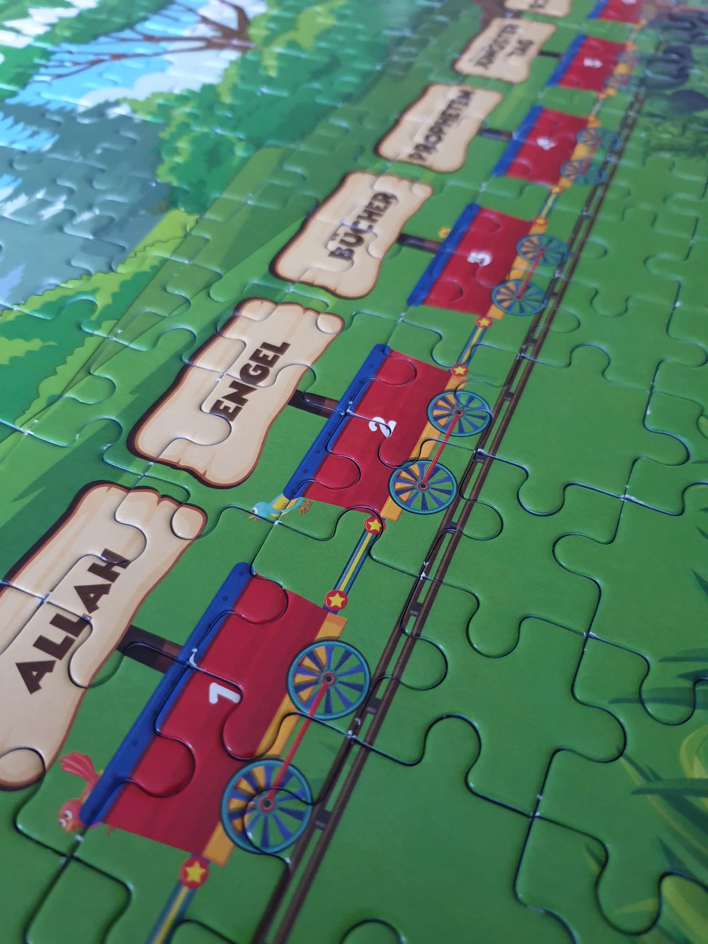Säulen des Iman Kinder-Puzzle A3 - 192 Teile - Alter 5+