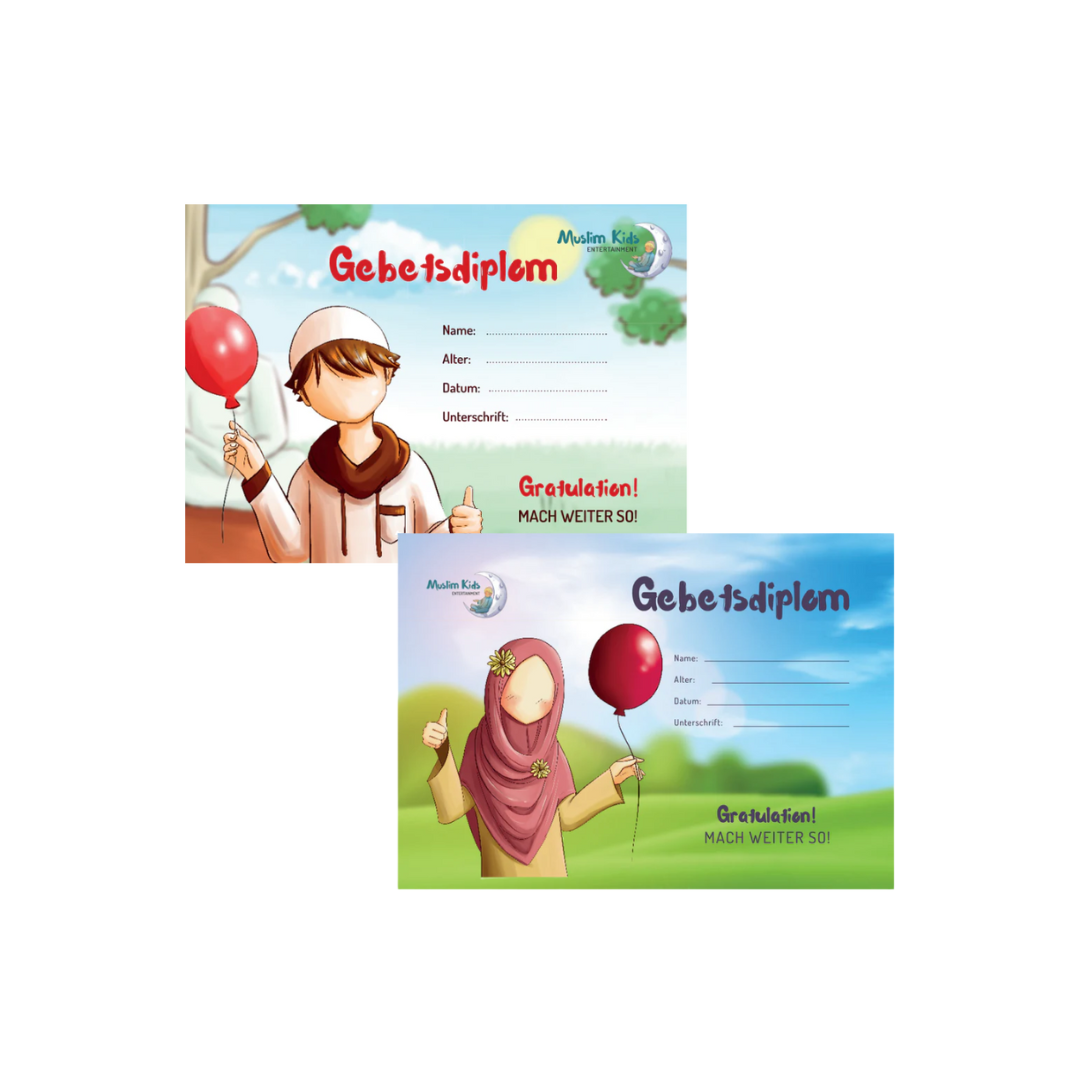 Gratis Gebetsdiplom zum Sofort-Download