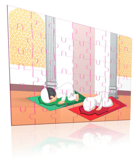Sujud Kinder-Puzzle A4 - 42 Teile - Alter 3+