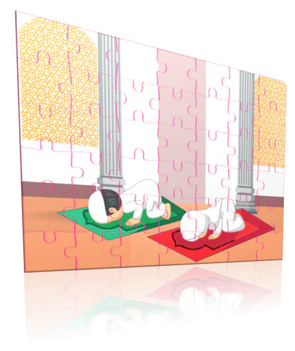 Sujud Kinder-Puzzle A4 - 42 Teile - Alter 3+