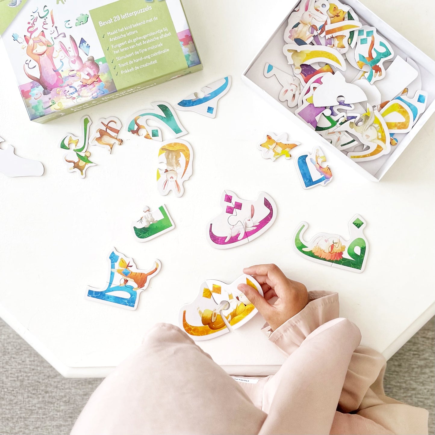 Lumi & Hurayrahs Arabisches Buchstabenpuzzle
