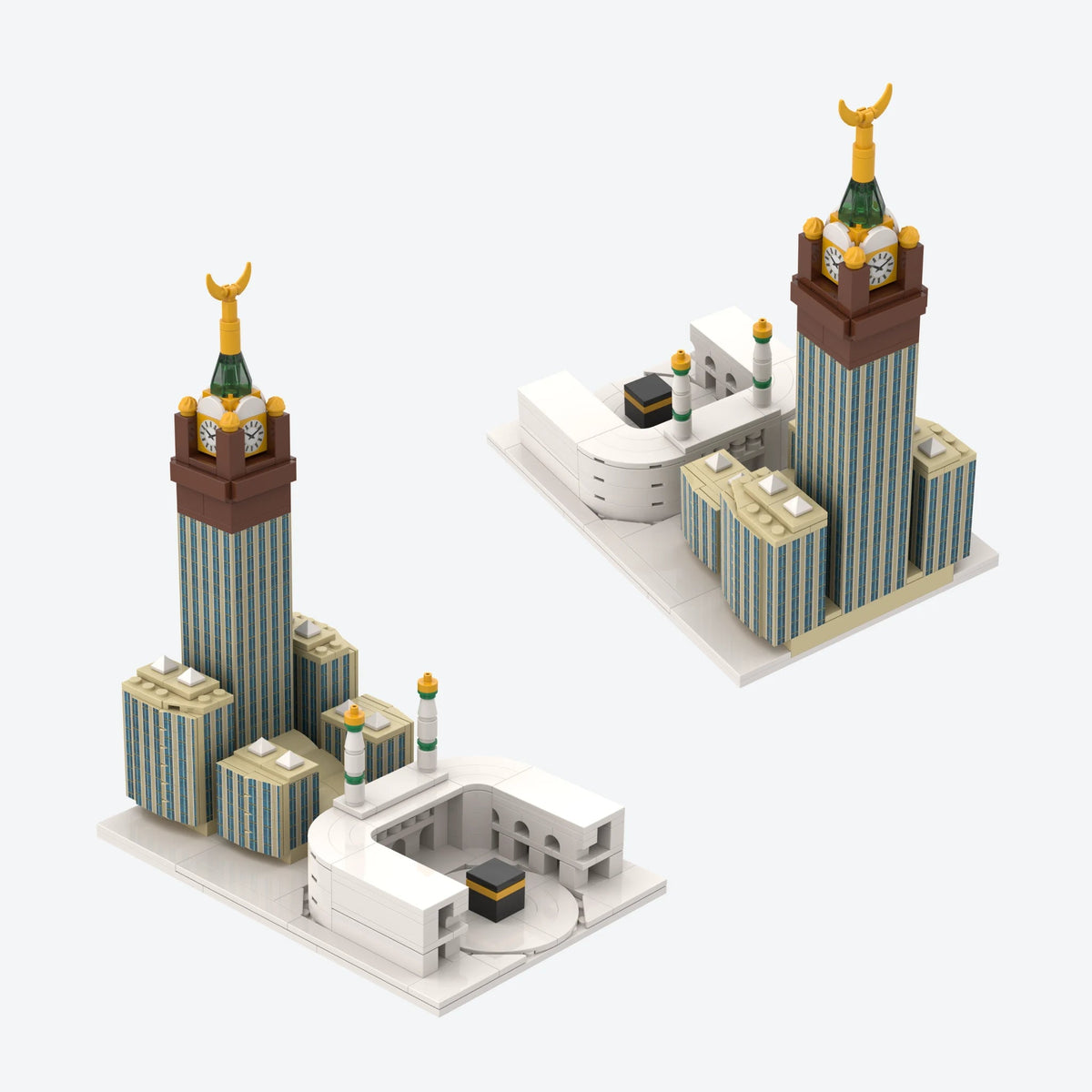Makkah Bauset – Gesamtansicht mit Größenverhältnis