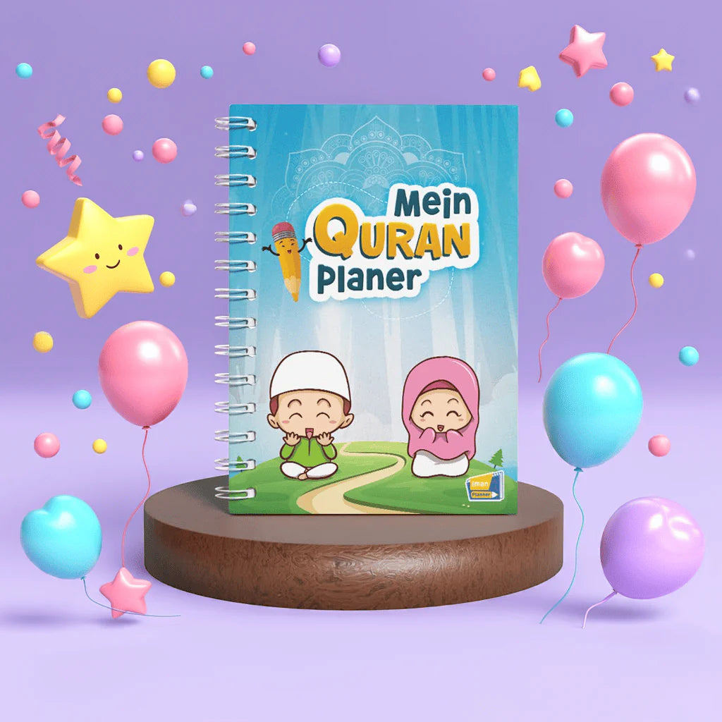 Mein Quran Planer - das ultimative islamische Geschenk für Kinder