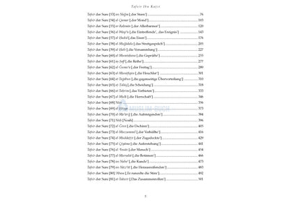 Tafsir ibn Kathir - Sure 50 bis 114